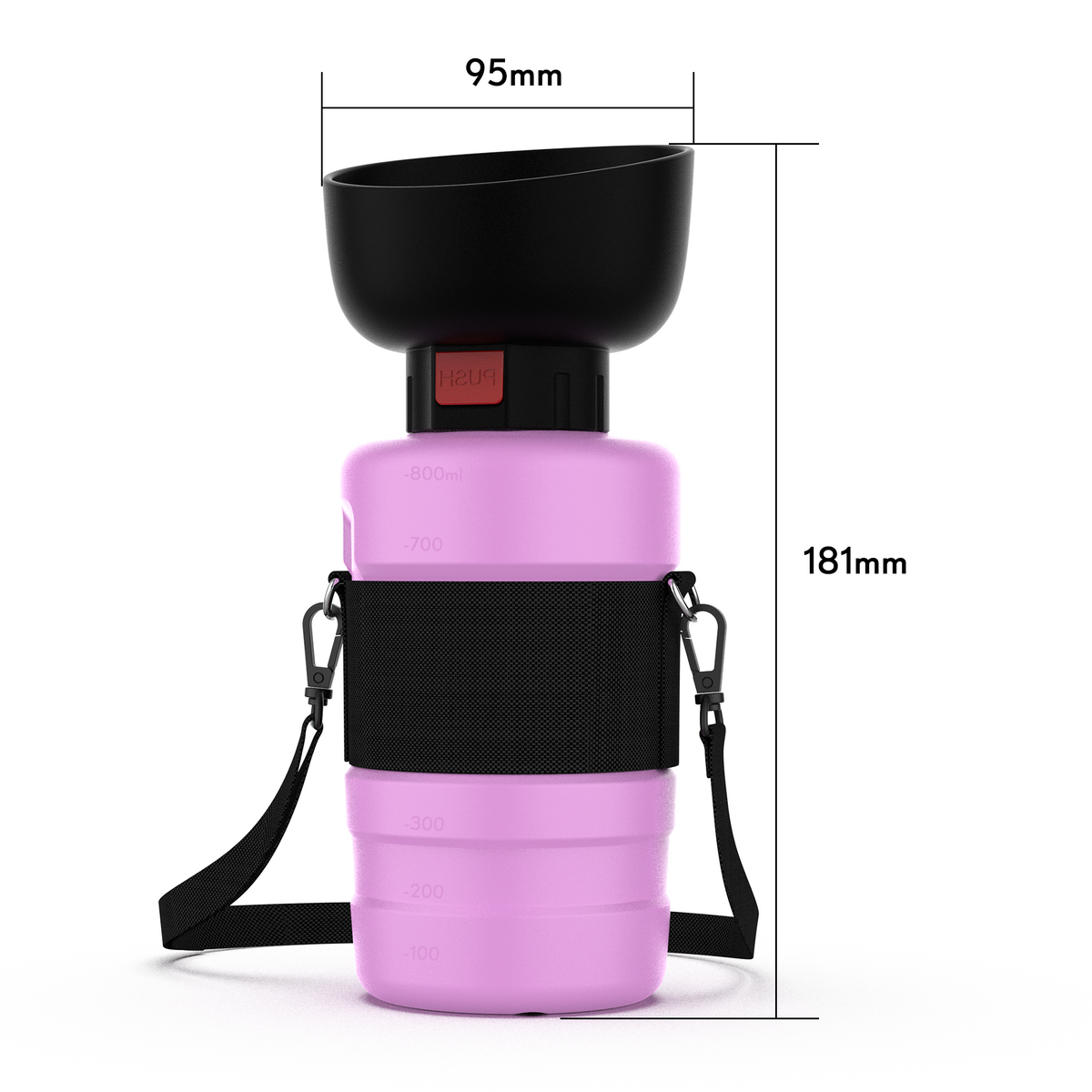 28oz Portable Dog Water Bottle Dispenser-3Gen-3