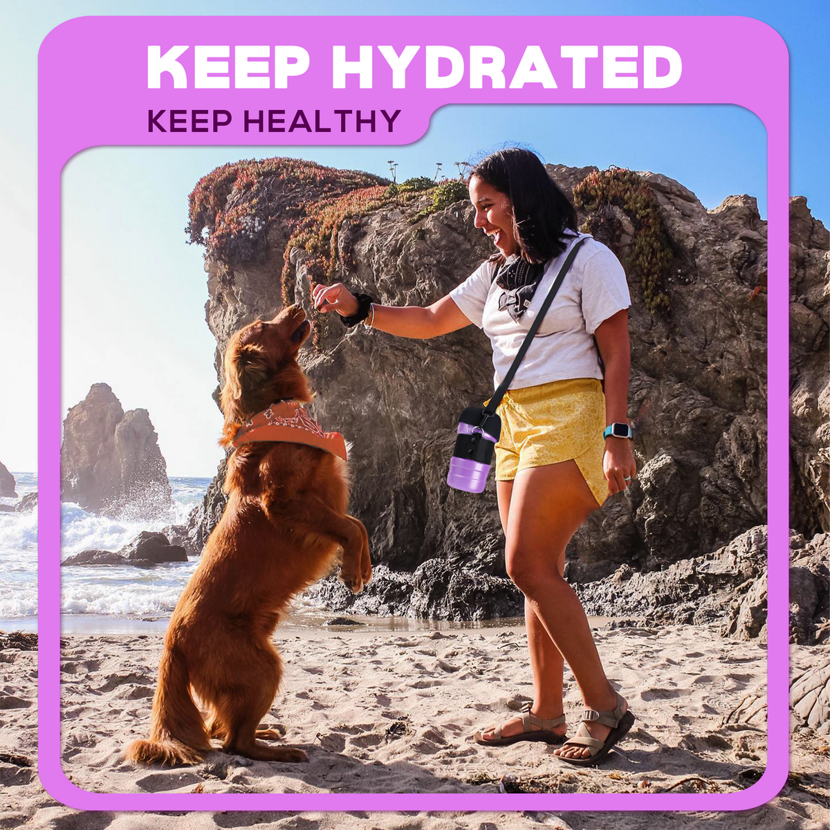 28oz Portable Dog Water Bottle Dispenser-3Gen-4