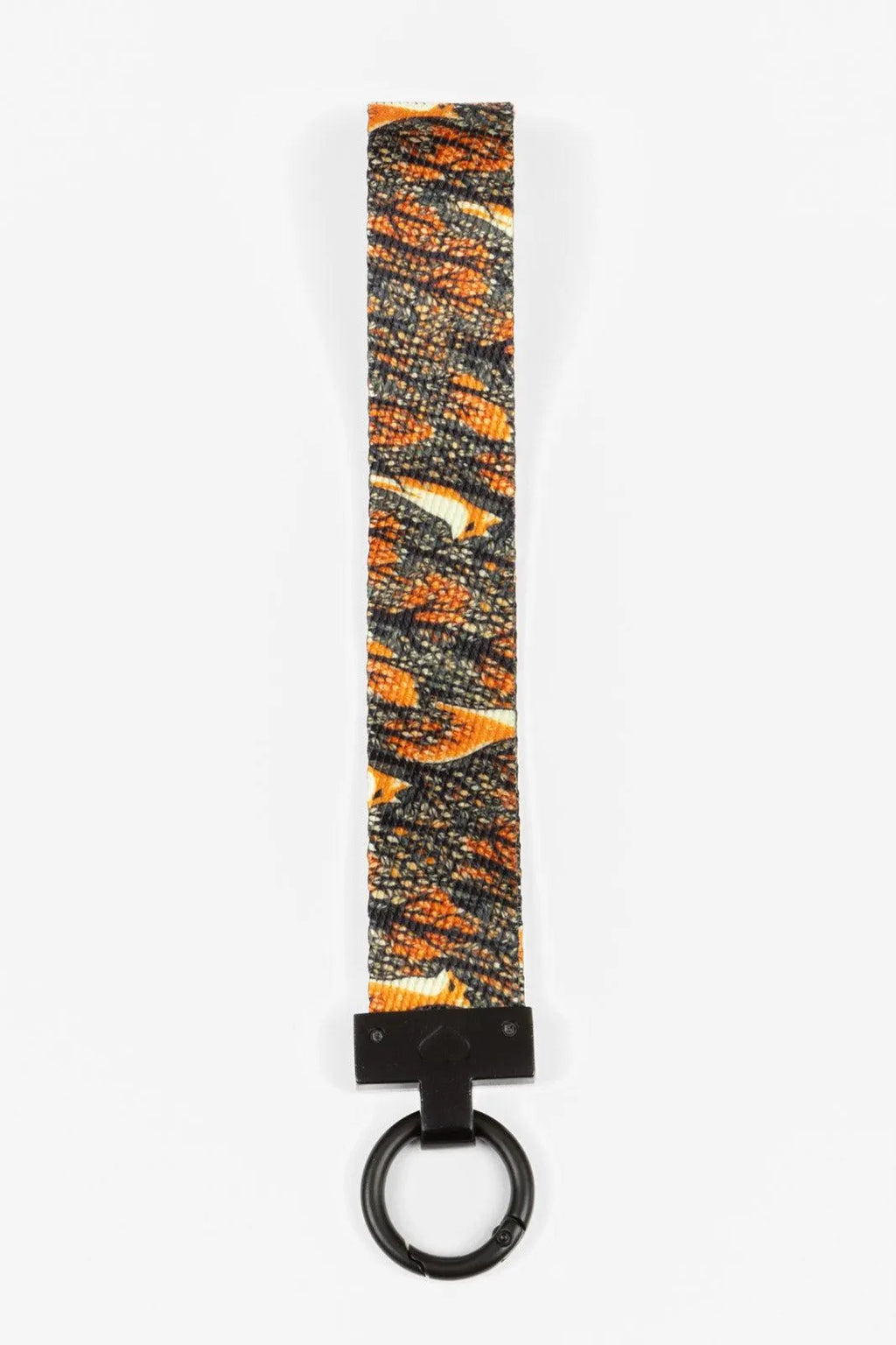 Foxes in Fall Wristlet Keychain