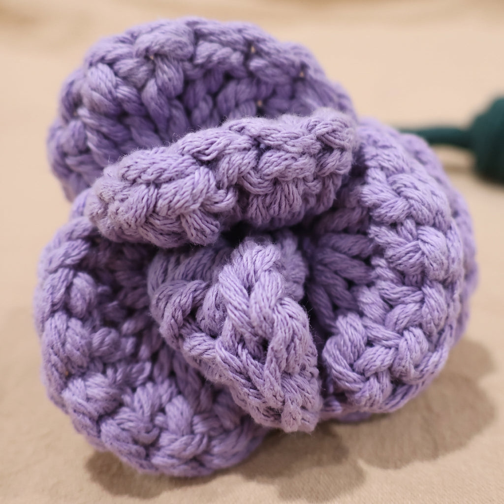 Lavender Rose: 2 in 1 Snuffle Tug Toy-1